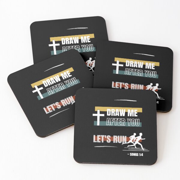 Item preview, Let's run! Bible quote designed and sold by ISBrunning.
