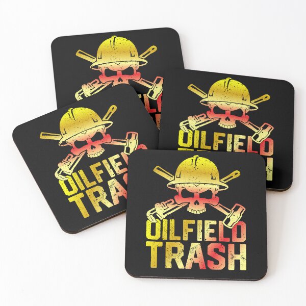 Item preview, Vintage Oilfield Trash Oil Rig Drilling Worker Roughnecks designed and sold by rifatart.