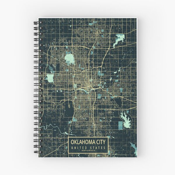 Item preview, Oklahoma City Map of USA - Summer designed and sold by deMAP.