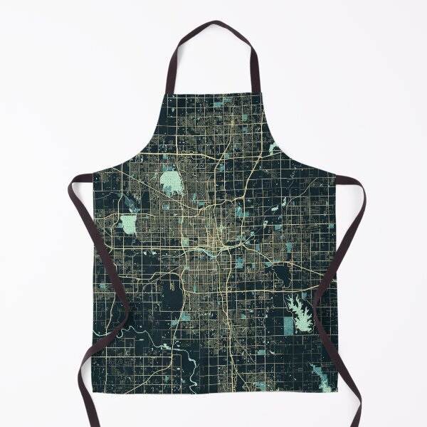 Item preview, Oklahoma City Map of USA - Summer designed and sold by deMAP.