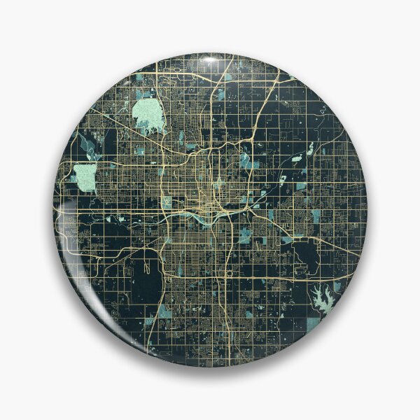 Item preview, Oklahoma City Map of USA - Summer designed and sold by deMAP.