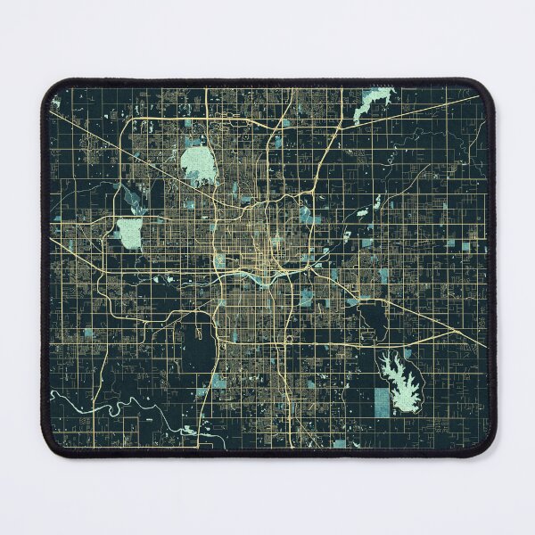 Item preview, Oklahoma City Map of USA - Summer designed and sold by deMAP.