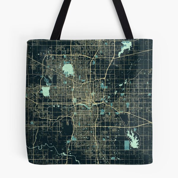 Item preview, Oklahoma City Map of USA - Summer designed and sold by deMAP.
