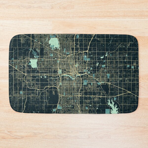 Item preview, Oklahoma City Map of USA - Summer designed and sold by deMAP.