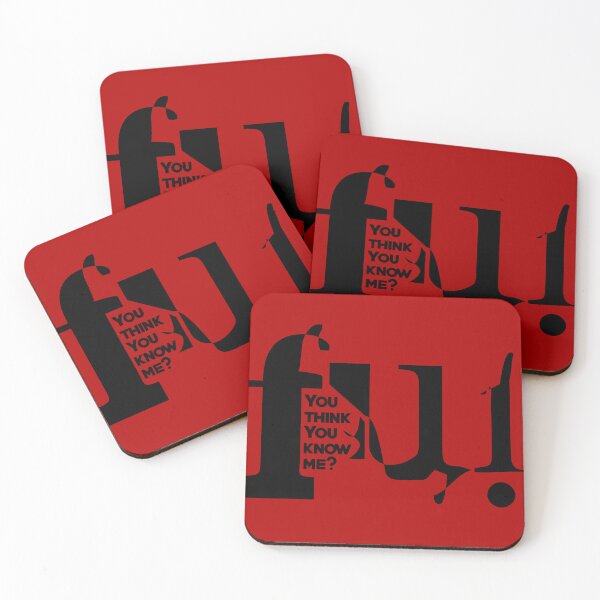 Item preview, FU know me designed and sold by romyrobis.