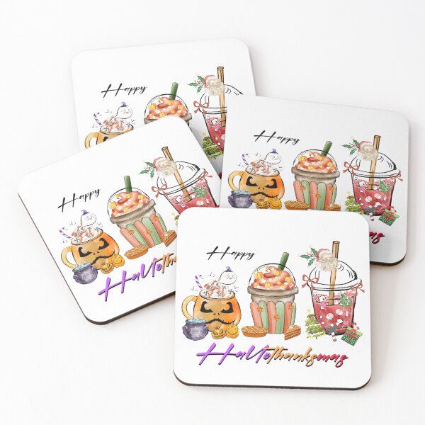 Item preview, happy hallothanksmas coffee designed and sold by jeananastore.