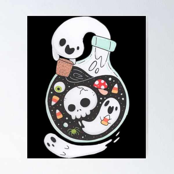 Item preview, Ghostie Potion  designed and sold by ZOIEGREEN.