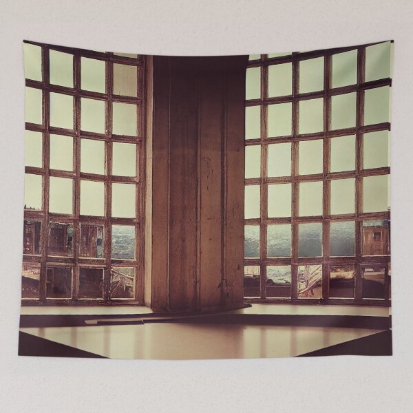 Item preview, Bautiful Sea View from Vintage Wooden Windows designed and sold by Stanley de Wekker.