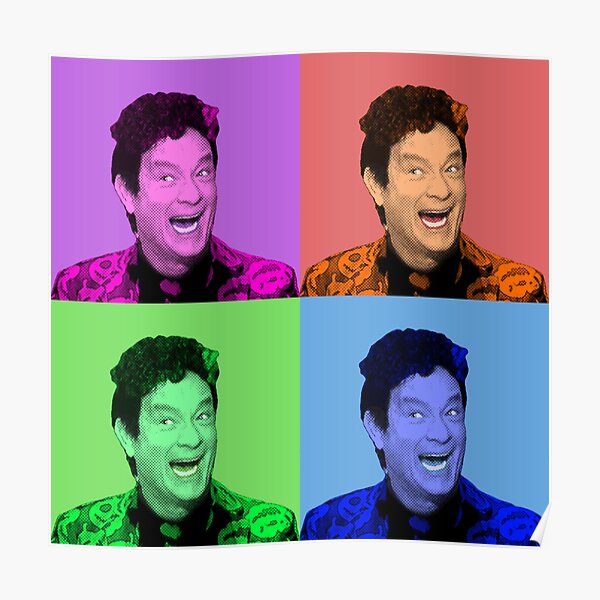 David S. Pumpkins - Any Questions? VII - Pop Art Poster
