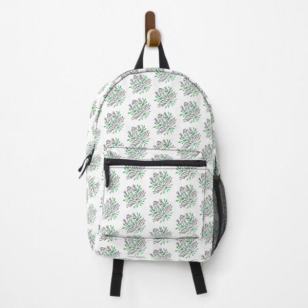 Item preview, Black and Green Frog - Abstract / Tribal - Cute Frog designed and sold by SfidaDesigns.