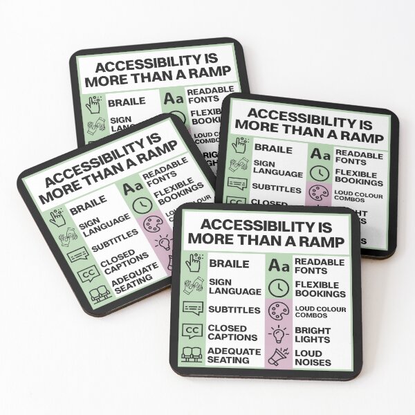 Item preview, Accessibility Is More Than A Ramp - Be Accessible designed and sold by Picket Club.