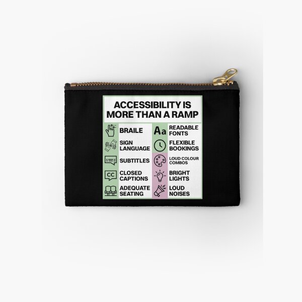 Item preview, Accessibility Is More Than A Ramp - Be Accessible designed and sold by Picket Club.
