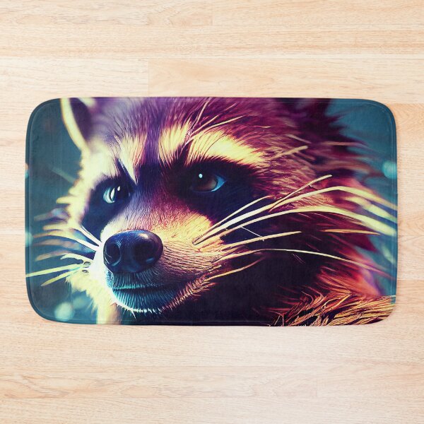 Item preview, Cute Raccoon  Portrait Colorful Raccoon  painting designed and sold by ONORMAL.