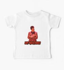 David S. Pumpkins - Any Questions? II - Black Baby Tee