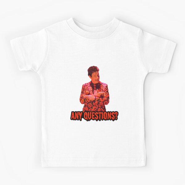 David S. Pumpkins - Any Questions? II - Black Kids T-Shirt