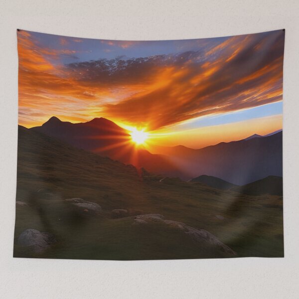 Item preview, Sunrise Over the Mountains  designed and sold by Devin Farinsky.
