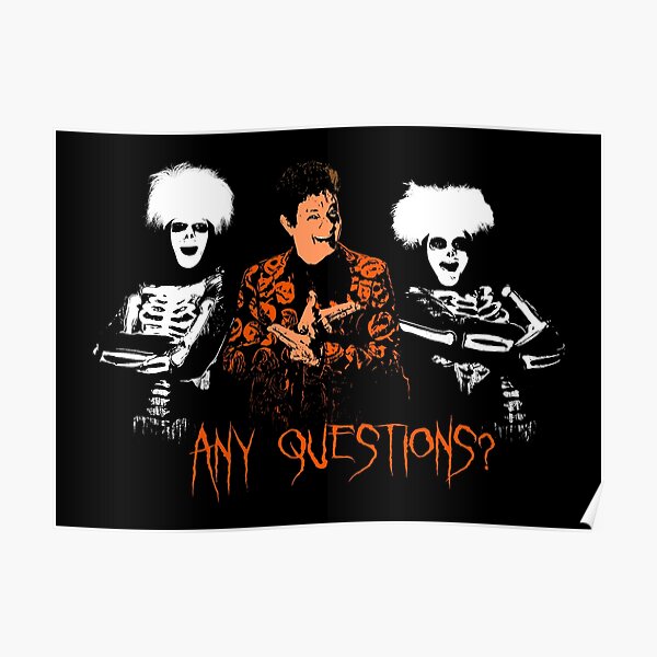 David S. Pumpkins - Any Questions? VIII Poster