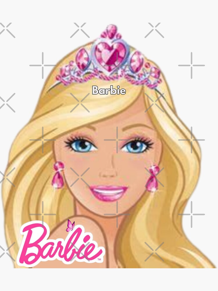 "Barbie doll" Sticker for Sale by Jain123 Redbubble