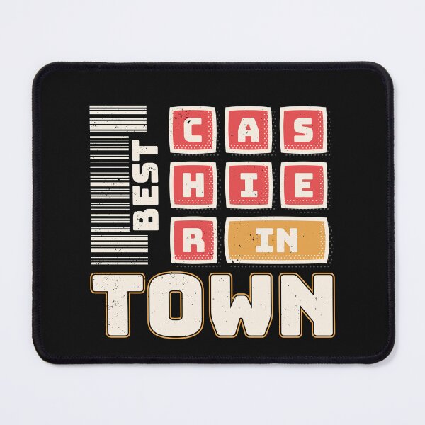 Item preview, Best Cashier In Town | Cashier Gift | Gift For Cashier designed and sold by DrawingBoard.