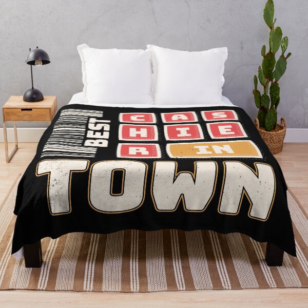 Item preview, Best Cashier In Town | Cashier Gift | Gift For Cashier designed and sold by DrawingBoard.
