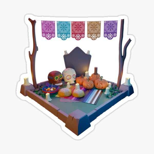 Item preview, Commemorative offering of the day of the dead designed and sold by 3DChop.