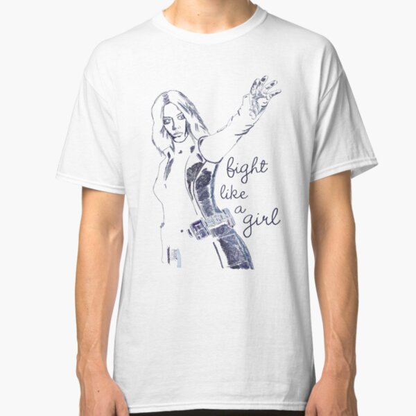 Daisy Johnson Fight like a Girl T-shirt classique