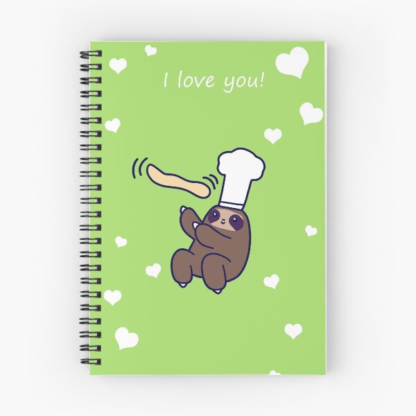 Item preview, I Love You - Baker Sloth designed and sold by SaradaBoru.