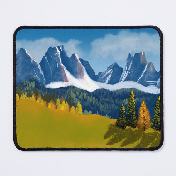 Item preview, Fall Mountainside designed and sold by Happyhails-art.