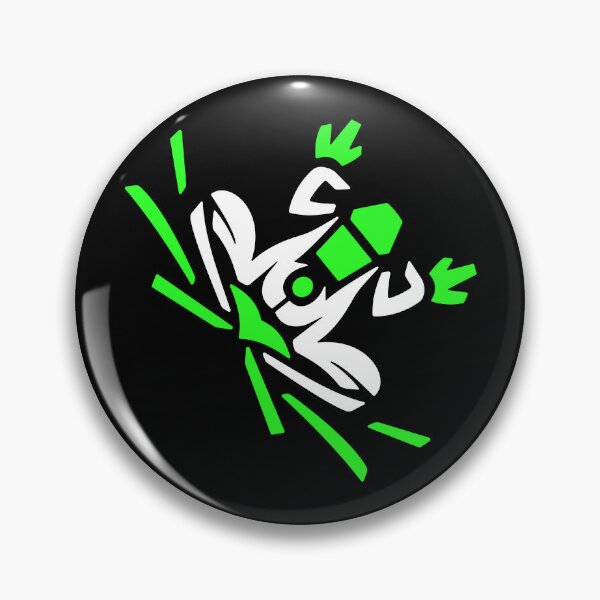 Item preview, Green and White Frog / Toad - Abstract Design, Tribal Design designed and sold by SfidaDesigns.