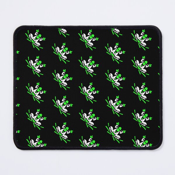 Item preview, Green and White Frog / Toad - Abstract Design, Tribal Design designed and sold by SfidaDesigns.