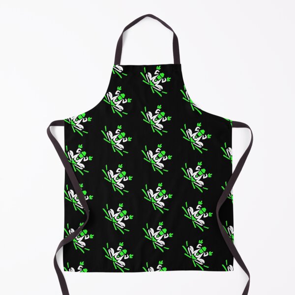 Item preview, Green and White Frog / Toad - Abstract Design, Tribal Design designed and sold by SfidaDesigns.