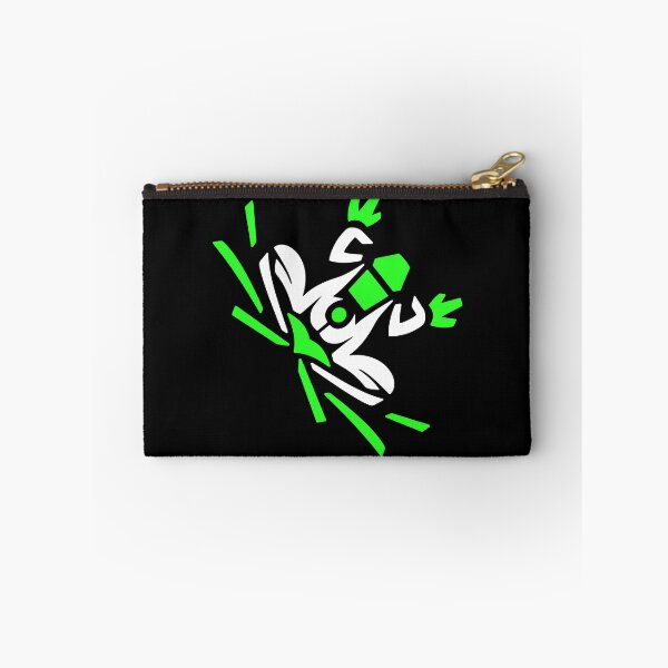 Item preview, Green and White Frog / Toad - Abstract Design, Tribal Design designed and sold by SfidaDesigns.