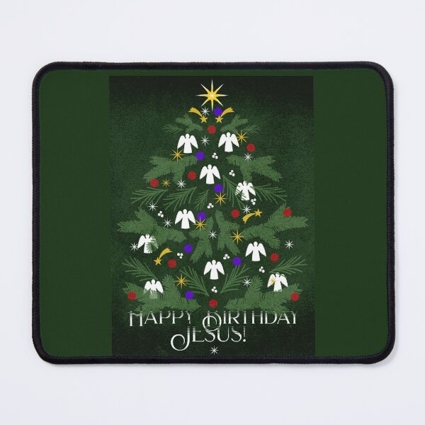 Item preview, Happy Birthday Jesus Angels Christmas Tree designed and sold by Siela.