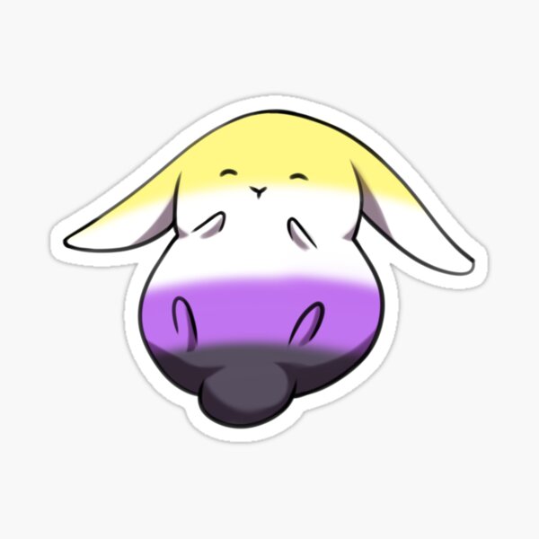 NB-Pride Bunny Sticker