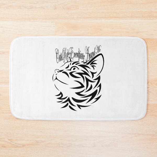Item preview, Cats Rules Everything Around Me designed and sold by Thread Lightly.