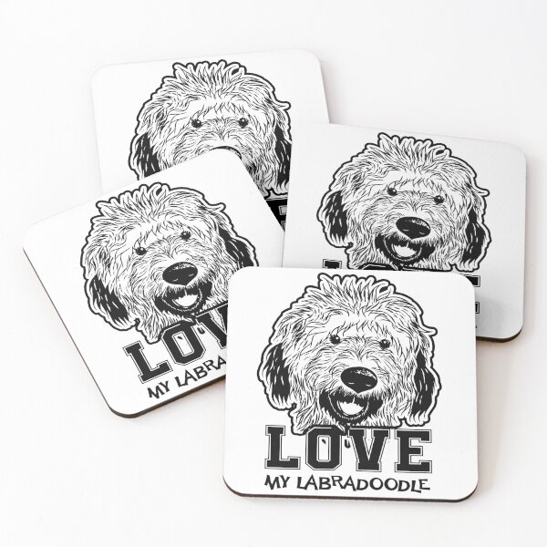 Item preview, I Love My Labradoodle designed and sold by UnknownArtistt.
