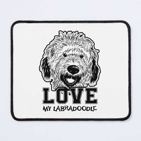 Item preview, I Love My Labradoodle designed and sold by UnknownArtistt.