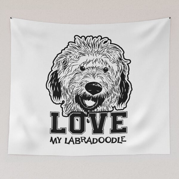 Item preview, I Love My Labradoodle designed and sold by UnknownArtistt.