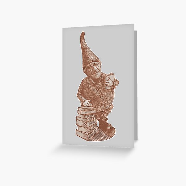 Item preview, GNOME CHOMSKY- Linguistic Genius and gardener  designed and sold by Ice-Tees.
