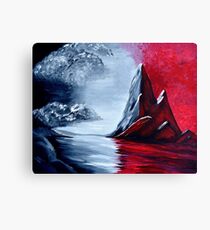 Red Oblivion Canvas Print