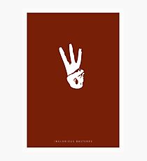 Inglorious Basterds Photographic Print