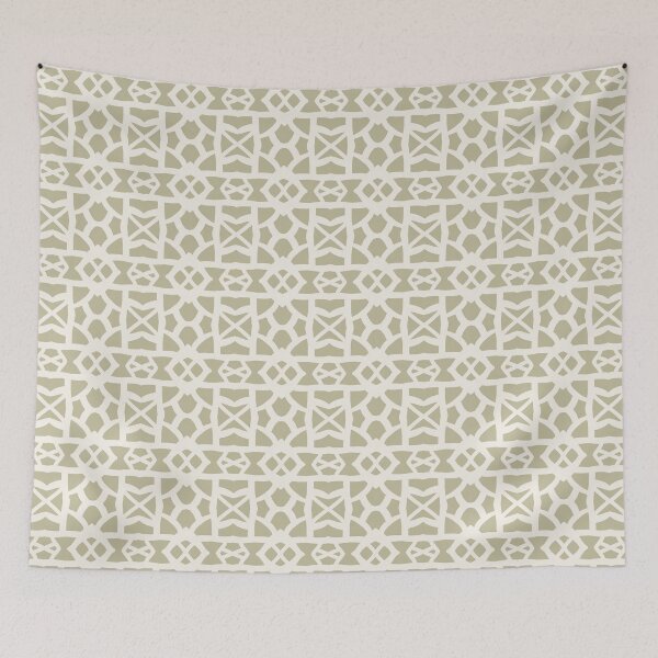 Item preview, Japandi geometric abstract pattern designed and sold by Mirarima.
