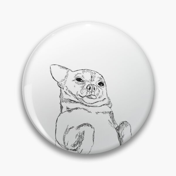 Loaf Dog Pin