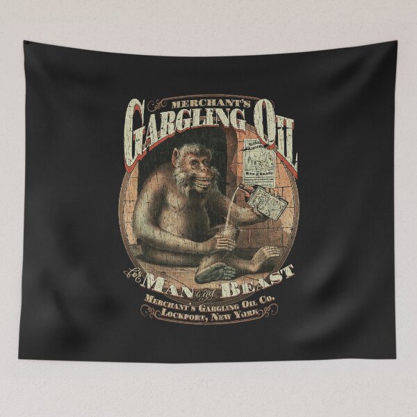 Item preview, Steampunk Merchants Gargling Oil 1833  designed and sold by RupertNiem.