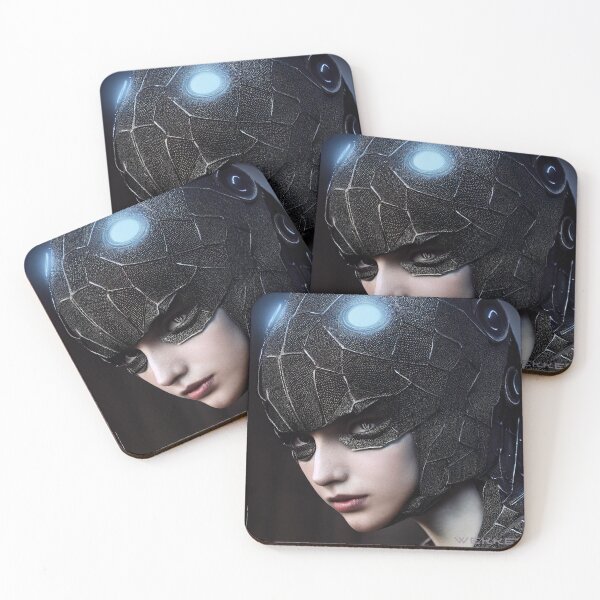 Item preview, Cybernetic Girl Ninja Assassin designed and sold by Stanley de Wekker.