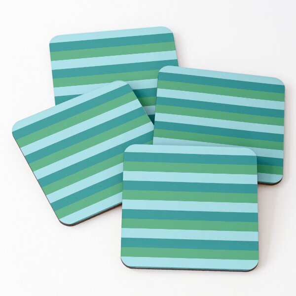 Item preview, Tanager Turquoise Teal Blue Kelly Green Exotic Colour Patterns designed and sold by byskillbytalent.