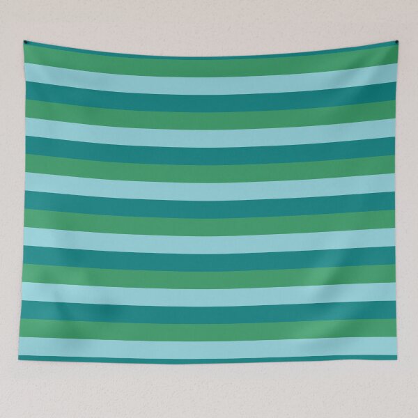 Item preview, Tanager Turquoise Teal Blue Kelly Green Exotic Colour Patterns designed and sold by byskillbytalent.