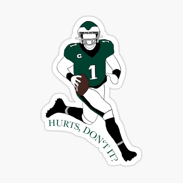 Philadelphia Eagles: Jalen Hurts 2021 No.1 - Officially Licensed NFL  Removable Adhesive Decal