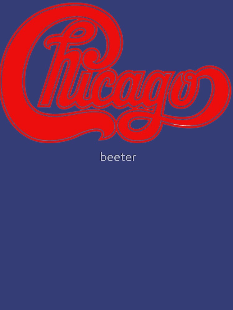 Chicago T-Shirt, Chicago Band Logo White T-Shirt, Soft Rock Merchandise