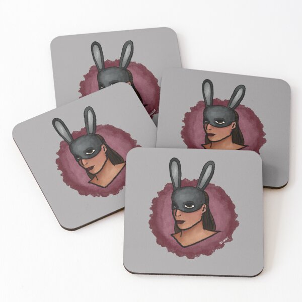 Item preview, Masquerade Bunny designed and sold by peridotdotdraws.